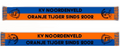KV Noordenveld oranje tijgers sjaal