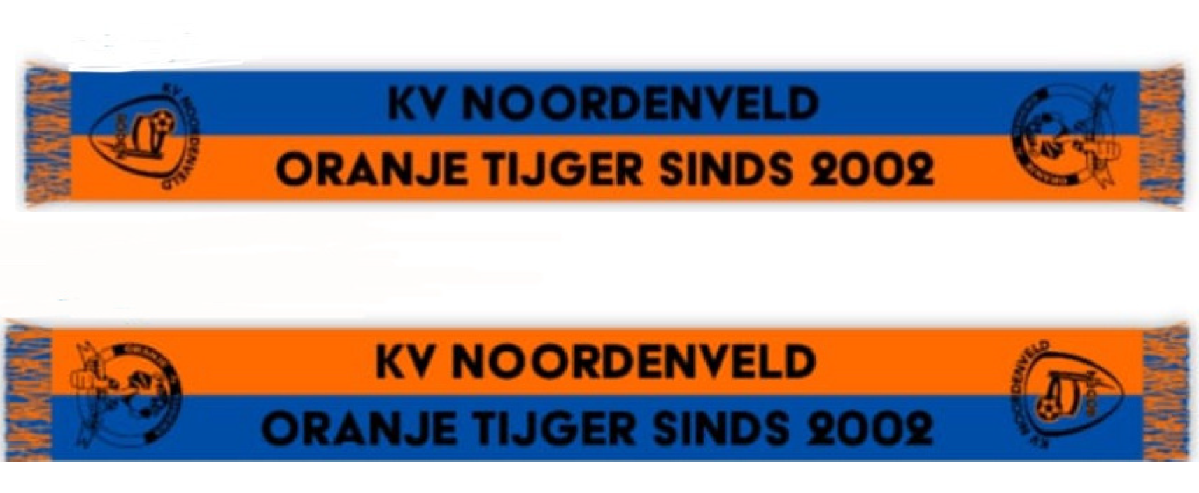 KV Noordenveld oranje tijgers sjaal